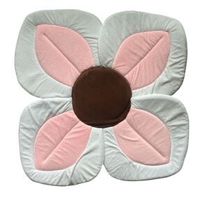 Baby bath cushion blooming flower pink lotus pad for the sink or baby bathtub